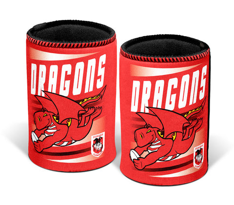 St George Dragons NRL Retro Can Cooler