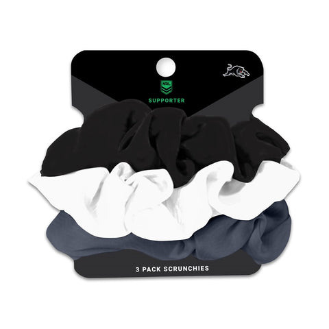 Penrith Panthers NRL Hair Scrunchies 3 pack