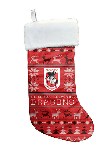 St George Dragons NRL Christmas Stocking