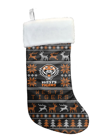 Wests Tigers NRL Christmas Stocking