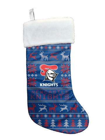 Newcastle Knights NRL Jumbo Christmas Stocking