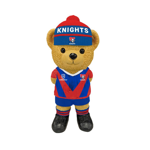 Newcastle Knights NRL Resin Bear Statue 22cm