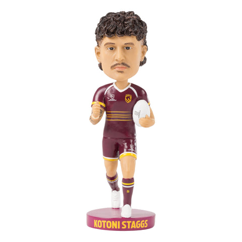 Brisbane Broncos NRL Bobblehead Kotoni Staggs