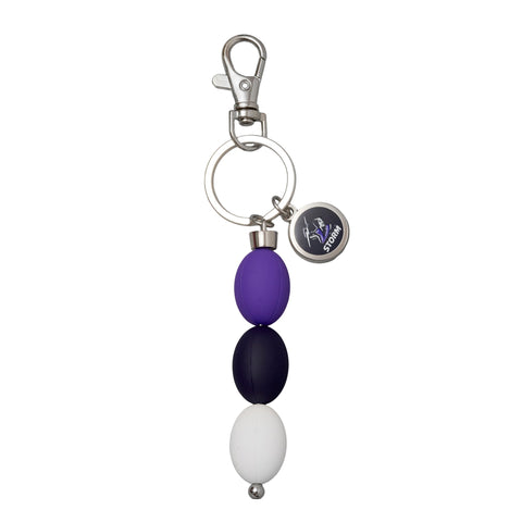 Melbourne Storm NRL 3 Ball Charm Keyring