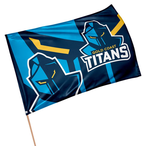 Gold Coast Titans NRL Game Day Flag