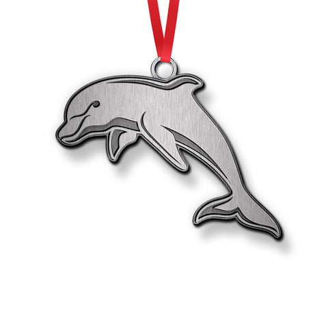 Redcliffe Dolphins NRL Metal Ornament