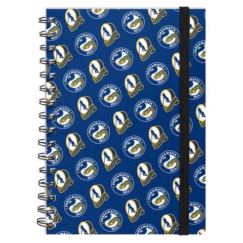 Parramatta Eels NRL Official A5 Hardcover Notebook – Premium Lined Journal