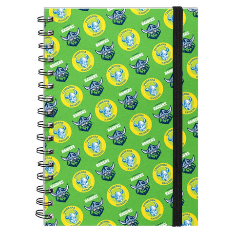 Canberra Raiders NRL A5 Hardcover Notebook