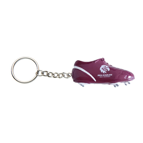 Manly Sea Eagles NRL Boot Keyring