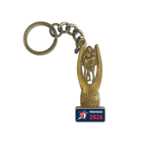 PREORDER - Sydney Roosters NRL 2026 Premiers Premiership 3D Trophy Keyring