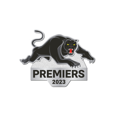 Penrith Panthers NRL 2023 Premiers Premiership Logo Pin