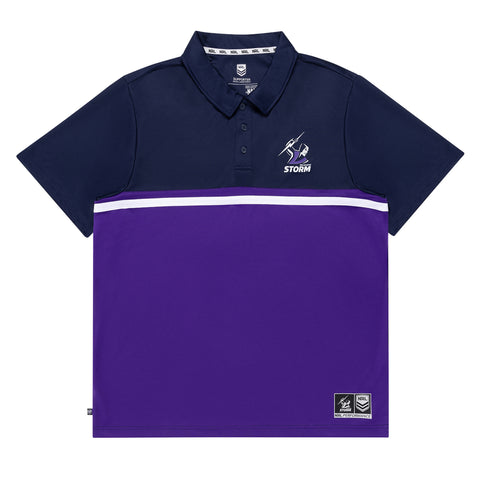Melbourne Storm NRL Mens Adults Performance Polo