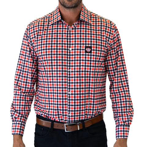 St George Dragons NRL Mens Adults 'Crossfield' Dress Shirts
