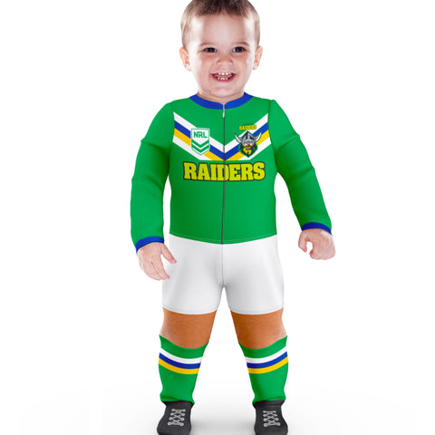 Canberra Raiders NRL Baby Infant Romper Jumpsuit