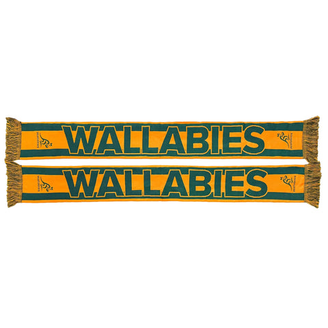 Wallabies Rugby Union Mens Adults Spirit Scarf