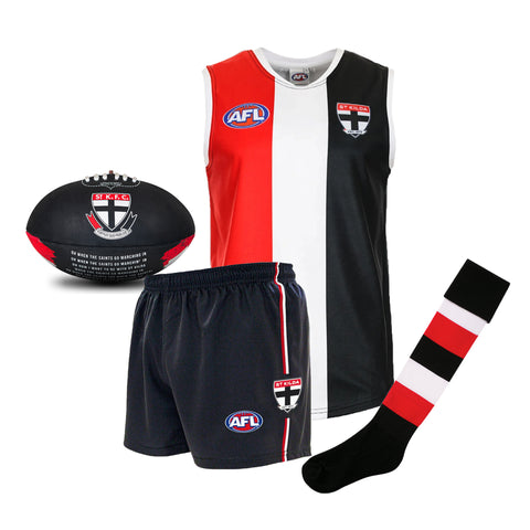 St Kilda Saints Kids Youths AFL Auskick Playing Pack with Football