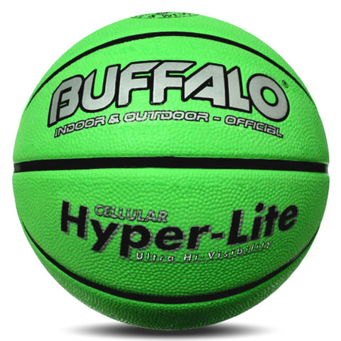 Buffalo Sports Hyper-Lite Cellular Rubber Basketball Neon