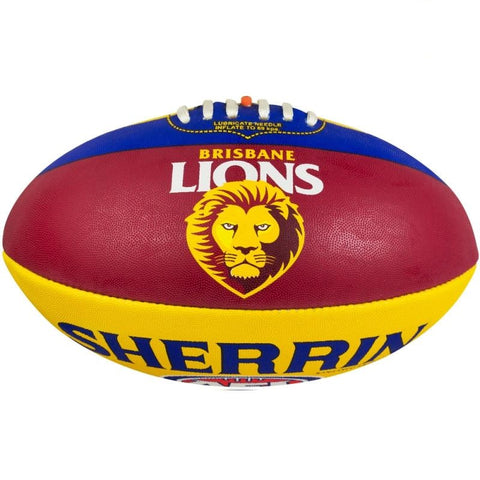 Brisbane Lions Sherrin Club Football size 5