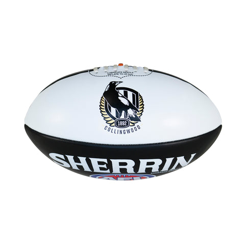 Collingwood Magpies Sherrin Autograph Football size 3