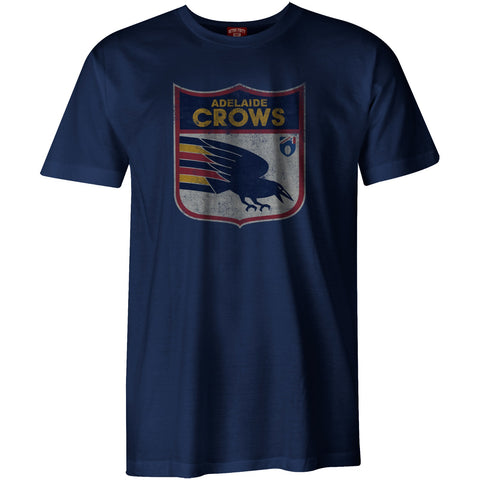 Adelaide Crows Mens Adults Heritage Retro Tee