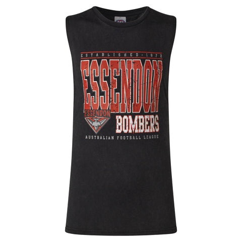 Essendon Bombers Mens Adults Football Tank Jersey