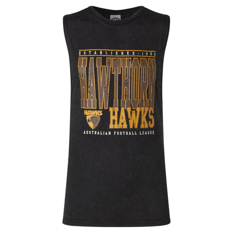 Hawthorn Hawks Mens Adults Football Tank Jersey