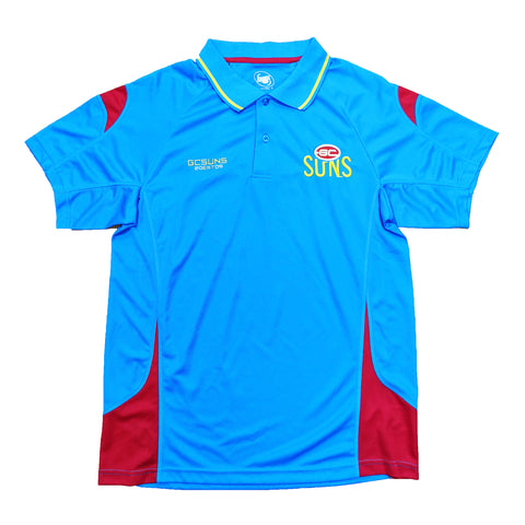 Gold Coast Suns Mens Adults Premium Polo T-Shirt
