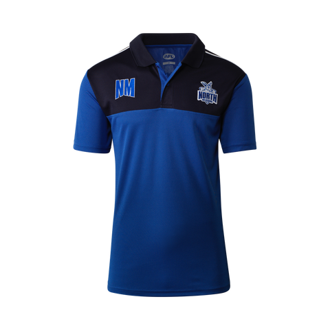 North Melbourne Kangaroos Mens Premium Polo T-Shirt
