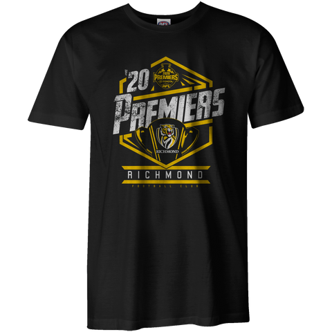 Richmond Tigers 2020 Premiers Mens P2 Tee