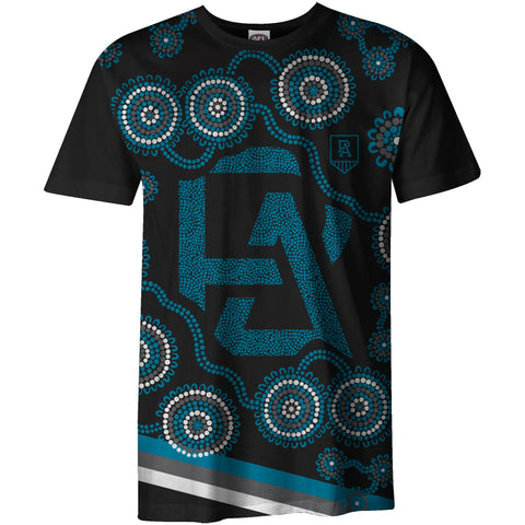 Port Adelaide Power Mens Adults Indigenous Tee
