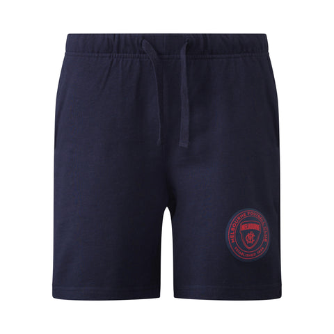 Melbourne Demons Boys Youths Logo Shorts