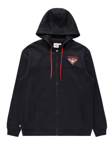 Essendon Bombers Mens Adults Team Performance FZ Hoody