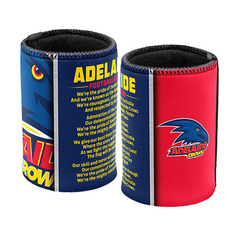 Adelaide Crows Team Song Can Cooler Stubby Holder