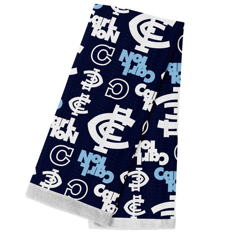 Carlton Blues AFL Cotton Tea Towel