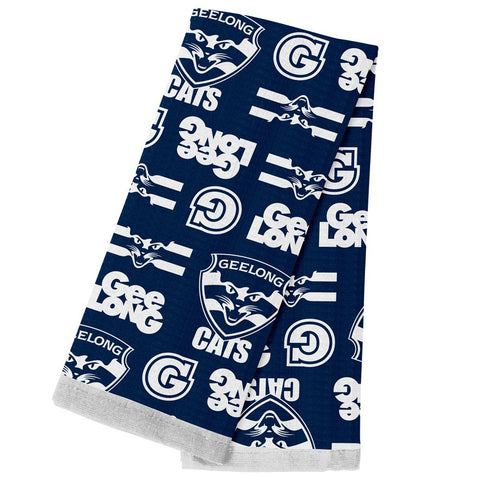 Geelong Cats AFL Cotton Tea Towel