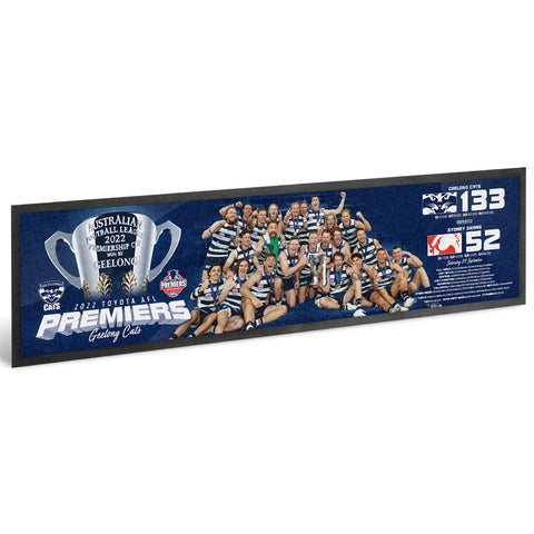 Geelong Cats 2022 Premiers Image Bar Runner PH2