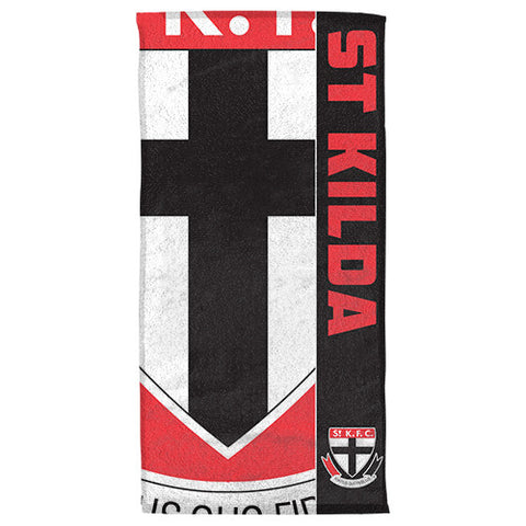 St Kilda Saints Beach Bath Towel - Spectator Sports Online - 2