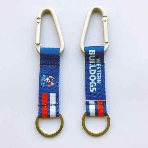 Western Bulldogs Carabiner Keyring