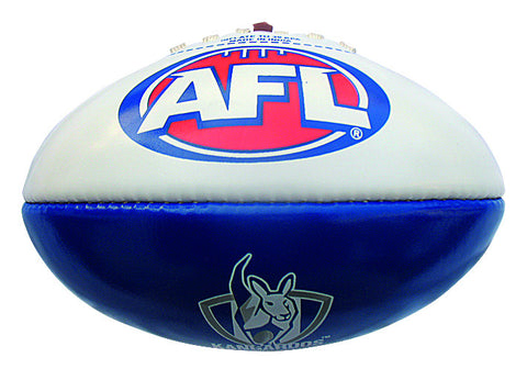 North Melbourne Kangaroos 20cm PVC Football