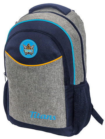 Gold Coast Titans NRL Stealth School Backpack Bag