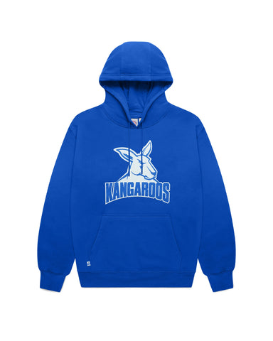 North Melbourne Kangaroos Mens Adults Team Crest OTH Hoody