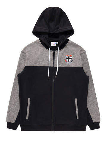 St Kilda Saints Mens Adults Team Performance FZ Hoody