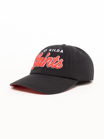 St Kilda Saints Mens Adults Team Script Dad Cap