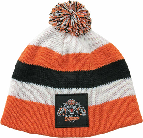 Wests Tigers NRL Baby Infant Beanie