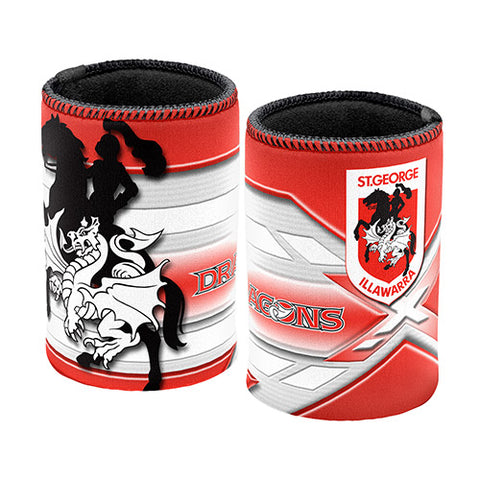 St George Dragons NRL Logo Can Cooler