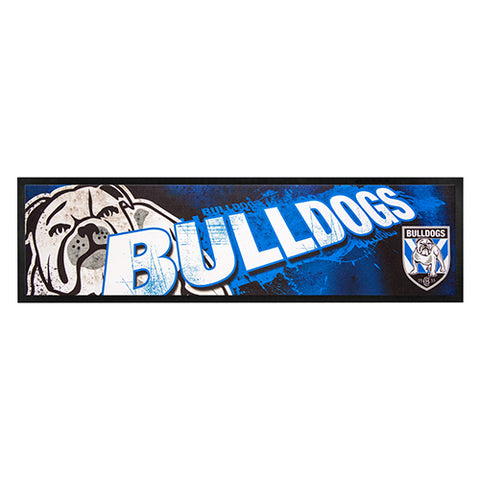 Canterbury Bulldogs NRL Logo Bar Runner