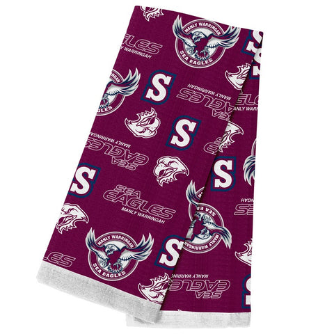 Manly Sea Eagles NRL Tea Towel