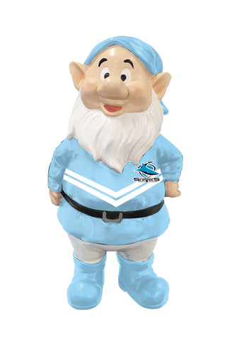 Cronulla Sharks NRL Mini Garden Gnome 18cm