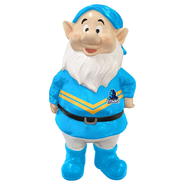 Gold Coast Titans NRL Mini Garden Gnome 18cm