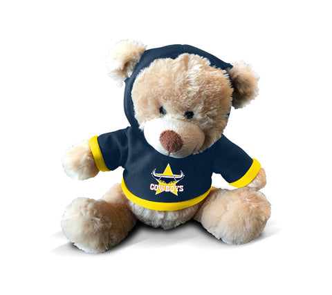North Queensland Cowboys NRL 7'' Plush Teddy Bear with Hoodie